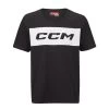 CCM Monochrome Block Youth Short Sleeve Tee Shirt -Hockey Shop Online Sale ccm hockey apparel block ss tee yt