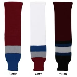 Colorado Avalanche Dogree Knit Hockey Socks