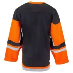 Stadium Adult Hockey Jersey - Black/Orange/Gray -Hockey Shop Online Sale firstar hockey jersey stadium blk org gry inset4