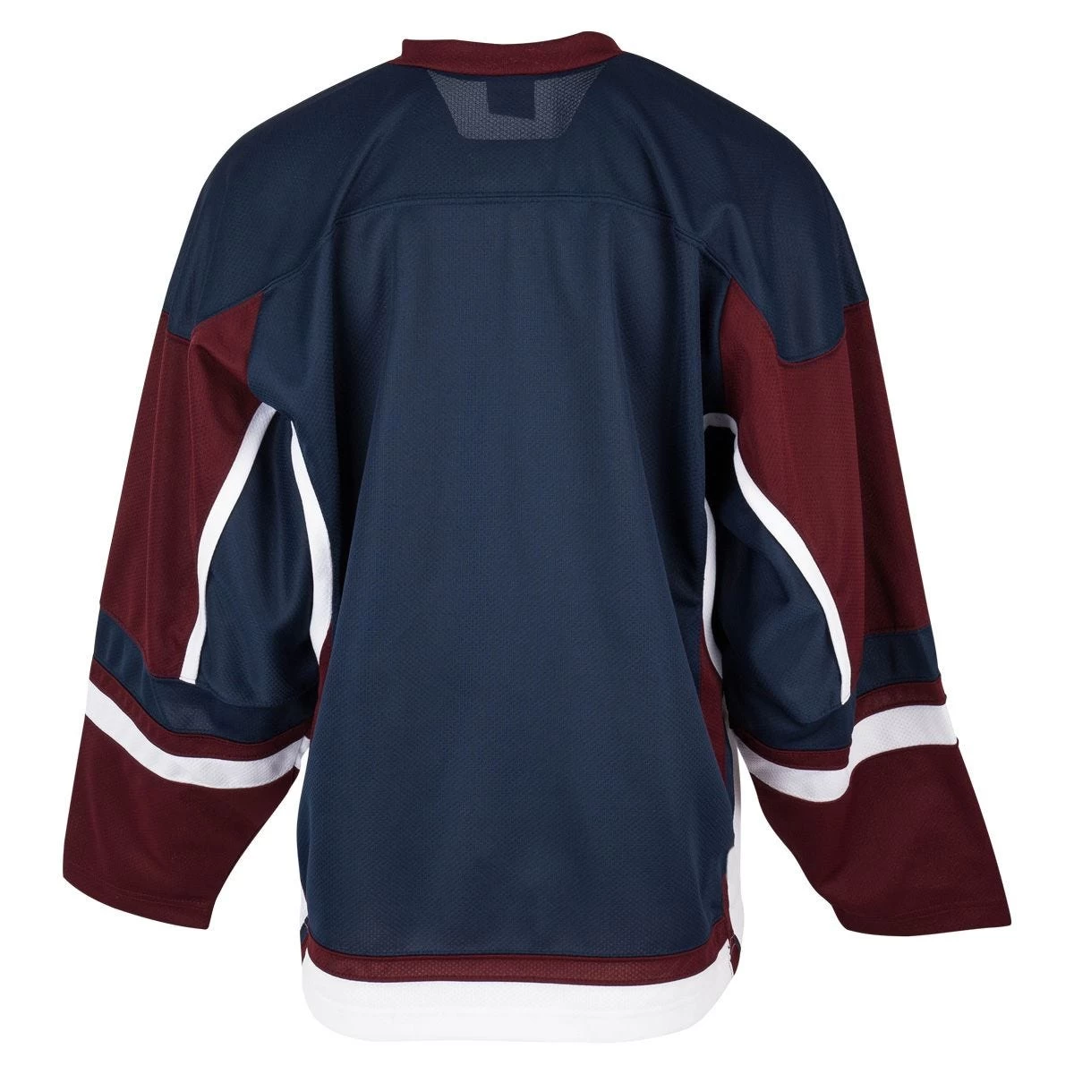 Stadium Adult Hockey Jersey - Navy/Maroon/White 4 Stadium Adult Hockey Jersey - Navy/Maroon/White - Image 2