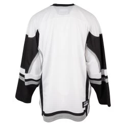 Stadium Youth Hockey Jersey - White/Black/Gray