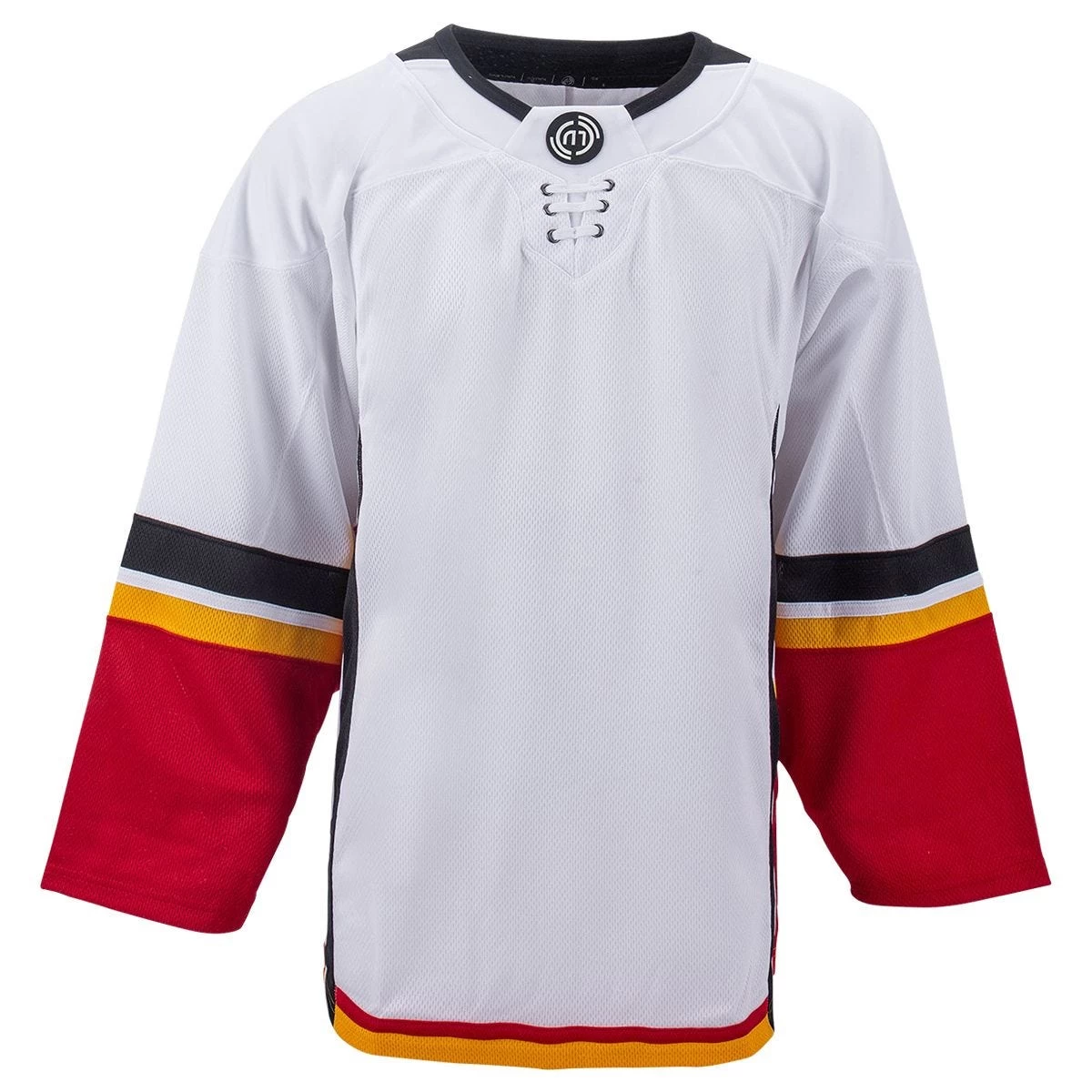 Calgary Flames MonkeySports Uncrested Junior Hockey Jersey 4 Calgary Flames MonkeySports Uncrested Junior Hockey Jersey - Image 2