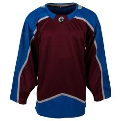 Colorado Avalanche MonkeySports Uncrested Junior Hockey Jersey