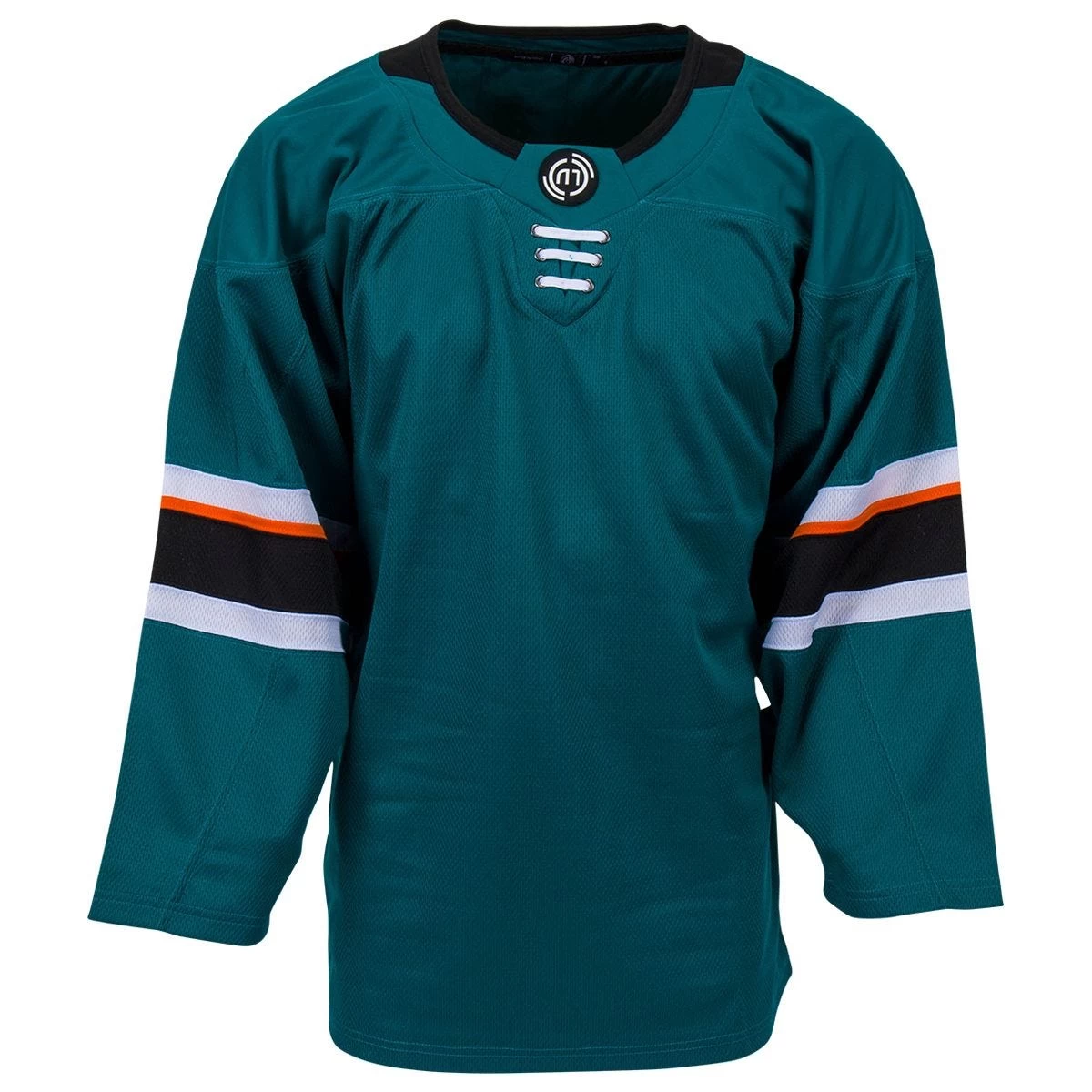 San Jose Sharks MonkeySports Uncrested Junior Hockey Jersey 3 San Jose Sharks MonkeySports Uncrested Junior Hockey Jersey