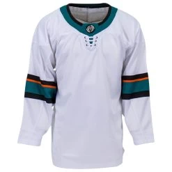 San Jose Sharks MonkeySports Uncrested Adult Hockey Jersey -Hockey Shop Online Sale monkeysports hockey jersey uncrested san jose sharks sr inset7