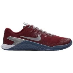 Nike Metcon 4 Women's Premium Training Shoes - Gym Red/Metallic Silver/Gym Blue/White -Hockey Shop Online Sale nike womens footwear metcon 4 premium training shoes 924594 604 inset4
